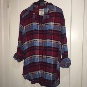AEO Ahh-mazingly soft plaid button up
